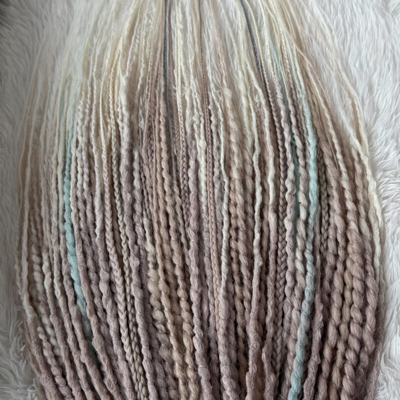 Gotowy zestaw dreadów – Soft Pastel Dreads